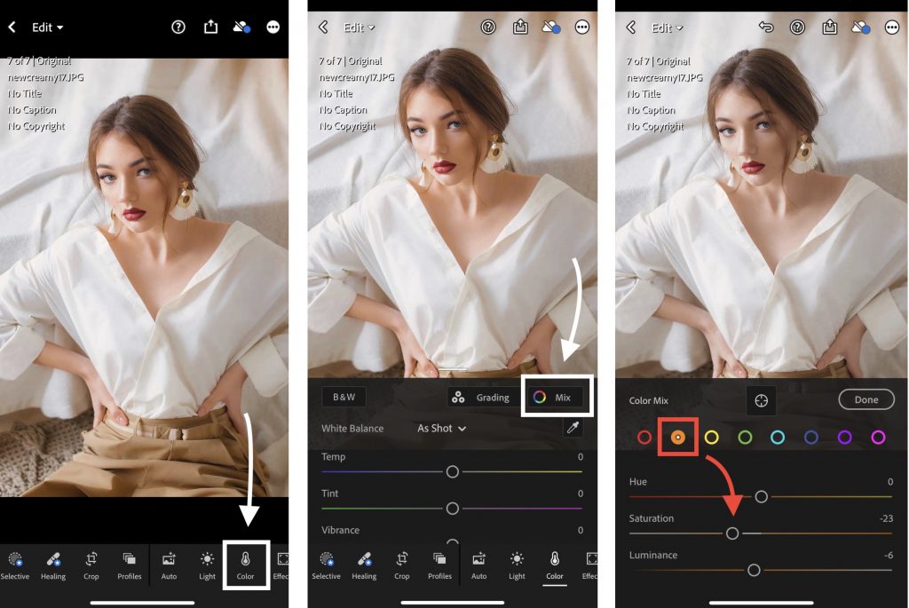 AF991551 74BB 4F79 9148 539A663057CF — How to Adjust Skin Tones in Lightroom Mobile Easily - iEnjoyEditing