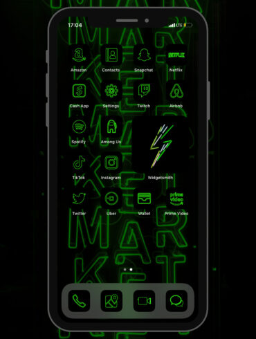 0FFB41B0 5BE1 4FE9 97E3 BCFA82EFC8BF — App Icons Green Neon