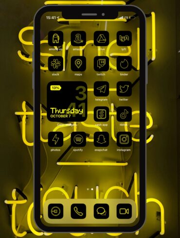 9E1F52F7 8040 446F BF91 8C144146E575 — App Icons Lime Neon