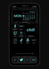 App Icons Neon Turquoiseport — Neon Lights