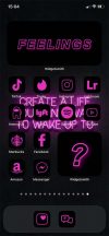 App Icons Pink Neon3 — Trending Designs!