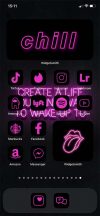App Icons Pink Neon4 — App Icons Pink Neon